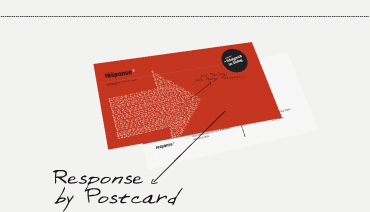 Response by Postcard