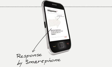 Response by Smartphone